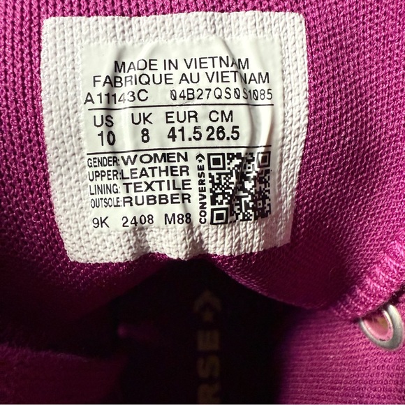 Converse | Women's Chuck Taylor All Star Hi Lift Platform Sneakers (10M) - Picture 8 of 8